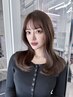 カット+髪に優しいコスメパーマ￥22,000→￥15,400