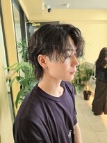 トローノ 栄(TRONO)&nbsp;【TRONO　岩田】波巻きマッシュウルフ/韓国パーマ