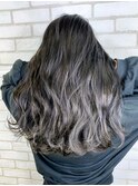 シルバーグレージュハイライト