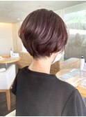 大人ピンクショート
