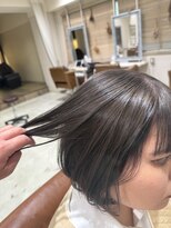 フレーム へアアンドトリートメント 天王寺北口店(FRAME)&nbsp;ダブルカラー　シルバー