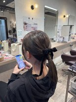 コワファーストナガサキシャンプーボーイ(COIFF1RST NAGASAKI SHAMPOO BOY)&nbsp;タイトアレンジ