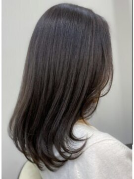 ランソ 新宿(RUNSO) くびれヘア×アプリコットオレンジ×夏×ハイライトカラー