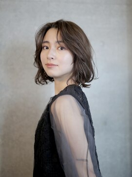 マグノリア(MAGNOLIA) キレイめ大人ボブパーマ・・YOSHIBA