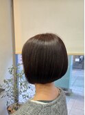 前下がりボブ