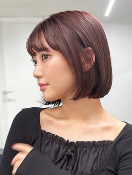 メルバイグラフ 梅田(mel by GRAFF)の写真/ショートはもちろん、短すぎないスタイル～ボブまでお任せ◎妥協なしのカット技術で理想のシルエットへ