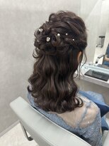 ロウ 札幌(ROW)&nbsp;全席個室サロン／結婚式ヘアセットパーティヘアアレンジ編み込み