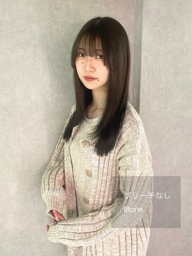 フランチェスカドットボブ(francesca.bob) 《別所好葉》8torn オリーブブラウン