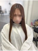 シースルーバング(前髪)