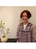 20代30代40代抜け感ショーココアブラウン
