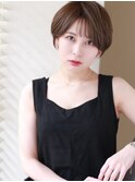 大人かわいいひし形ショート
