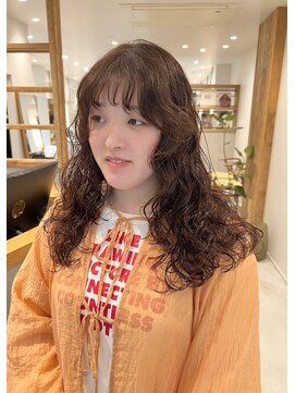 シアン 矢場町店(CYAN.) コテいらず!ふわふわなみなみウェーブパーマ♪