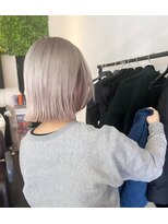 ヴィオラカラー(VIOLLA COLOR)&nbsp;ハイトーンカラー×ナチュラルボブ/小倉