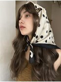 ☆ブリーチなしダブルカラー オリーブ オリーブベージュ