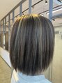 アグ ヘアー ビセオ 弘前早稲田店(Agu hair viseo)&nbsp;白髪ぼかしハイライト