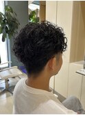 スパイラルパーマ