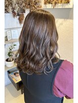 フロール(florun)&nbsp;オリーブベージュ×セミロング