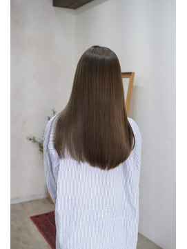 アリー 原宿 表参道(ALLY) ALLY濱田 髪質改善×ブリーチなしグレージュカラー