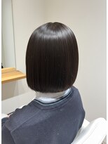 ゴットイール(GOTTO eel)&nbsp;高校生のバッサリ艶ボブ×ストレート