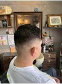 MEN’S HAIR/サーフカール/刈り上げセンターパート/印西