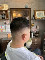 アールズ ヘア(R's hair)&nbsp;MEN’S HAIR/サーフカール/刈り上げセンターパート/印西