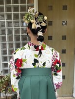 スノッブ HAIR SNOB&nbsp;卒業式へあ