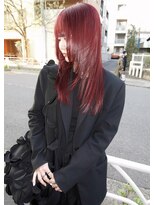 イェン(Yen.)&nbsp;ボルドーカラー ロングレイヤーカット