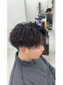 誰でもキマるシャープパーマ ツイストスパイラルパーマ