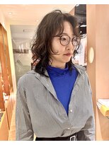 ビファインイーハアヴェダ(Befine e-ha AVEDA)&nbsp;ゆるっと動く大人のニュアンスパーマ＊