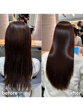 アース 渋谷店(HAIR&MAKE EARTH) 艶ロングの美髪縮毛矯正