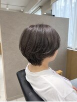 ニカ ボーテ(Nika beaute)&nbsp;ハンサムショート/グレージュ/髪質改善/イルミナ/半個室サロン