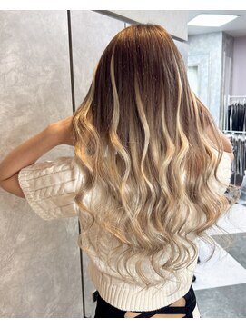 ガルボ ヘアー(garbo hair) 高知プルエクステギャルハイライトバレイヤージュスタイル♪