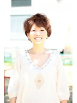 上町美容室 上町スタイルショートパーマ
