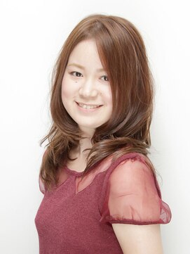 ヘアージェニック(hair genic) ピンクアッシュで大人オータム