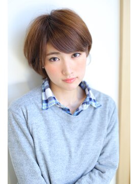 レクラン(L'eCRin) 頭の形がキレイに見える小顔ショート
