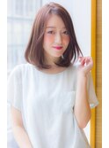 《Ramie 寺尾拓巳》グレージュ×ウォームトープミディアム