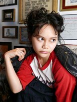 ブロック ジャポン(bloc japon) 60sロックストリート・ヘアセット・ヘアアレンジ・暗髪