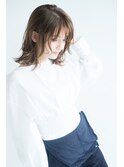 【LE】アッシュグレージュボブ/前髪カット/顔周りカット