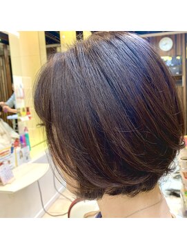 クオリス 上板橋店(QUALIS) 大人ボブ★顎ライン/ワンカール/艶ボブ/ココアブラウン