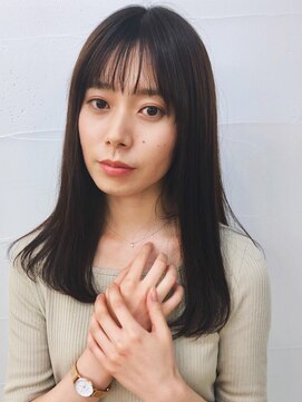 モロコ 神保町 小川町店(moloco) シースルーバングストレート