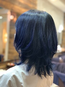 モダニカ(Modanica) 【マッシュウルフ】ネイビーブルー