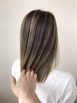 ヘアーアンドスパ フェリーチェ ミチ 野田屋町店(HAIR&SPA felice MICHI) 【felice MICHI島田和也】バレイヤージュ