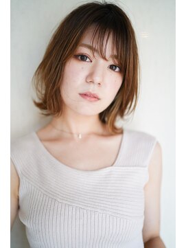 マセナ(Masena) 外ハネボブ×Aライン×スペードボブ　小顔ロブヘア　3