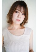 外ハネボブ×Aライン×スペードボブ 小顔ロブヘア 3