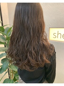 シェル 国分寺(shell) デジタルパーマ/コテ巻き風パーマ/冬スタイル/10代20代30代