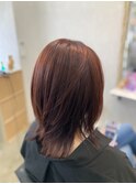 レイヤーボブ×PINK