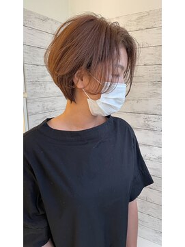 ファム 十日市店(femme) 前下がりボブ