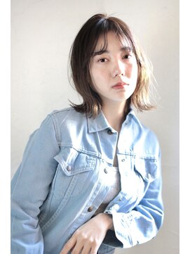 ファム(FAM) くびれボブ　シースルーバング　ワイドバング　代官山　中目黒