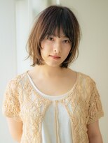 アグ ヘアー ベッキー 鷺沼店(Agu hair becky)&nbsp;エアリーな伸ばしかけボブ　2