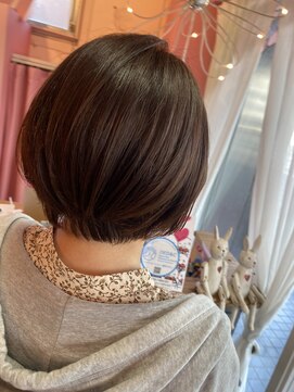 ミーネピンク 行徳店(Miene Pink) 髪質改善＊ショートボブ＊切りっぱなしボブ＊美髪☆_Pink行徳駅